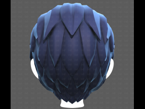 Base Hair for Boy V61 Modèle 3D