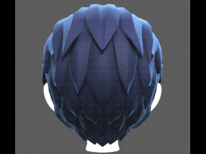 Base Hair for Boy V61 3D Model