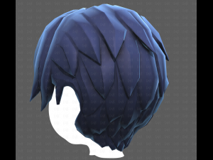 Base Hair for Boy V61 Modèle 3D