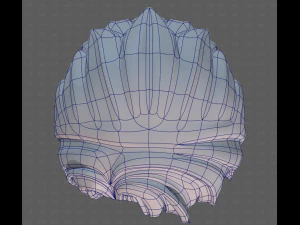 Base Hair for Boy V61 3D Model