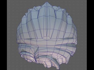 Base Hair for Boy V61 3D Model