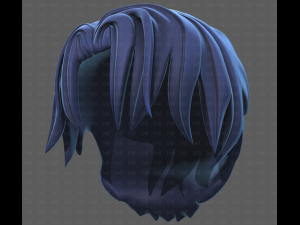 Base Hair for Boy V61 Modèle 3D