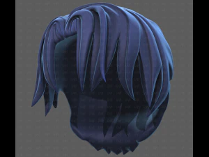 Base Hair for Boy V61 3D Model