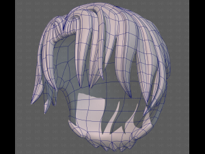 Base Hair for Boy V61 Modèle 3D