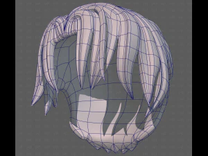 Base Hair for Boy V61 3D Model