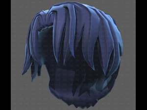 Base Hair for Boy V61 3D Model