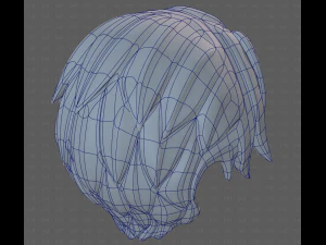 Base Hair for Boy V61 3D Model