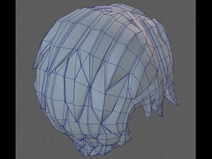 Base Hair for Boy V61 3D Model