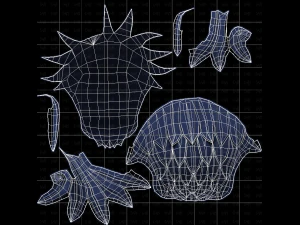 Base Hair for Boy V61 3D Model