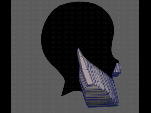Beard V61 Model 3D