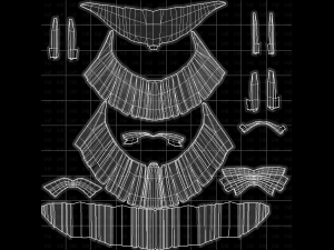 Beard V61 Model 3D