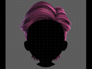 3D Hair style for boy V121 3D 模型