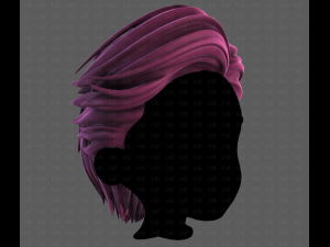 3D Hair style for boy V121 3D 模型