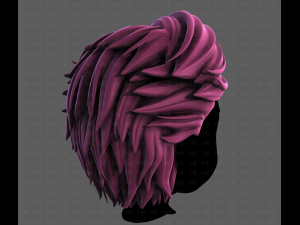3D Hair style for boy V121 3D 模型