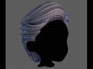 3D Hair style for boy V121 3D 模型