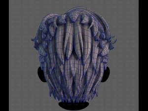 3D Hair style for boy V121 3D 模型