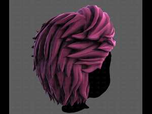 3D Hair style for boy V121 3D 模型