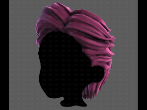 3D Hair style for boy V121 3D 模型