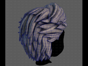 3D Hair style for boy V121 3D 模型