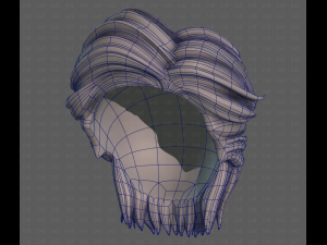 3D Hair style for boy V121 3D 模型