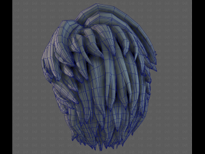 3D Hair style for boy V121 3D 模型
