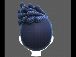 Base Hair for Boy V62 3D Model