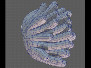 Base Hair for Boy V62 3D Модель