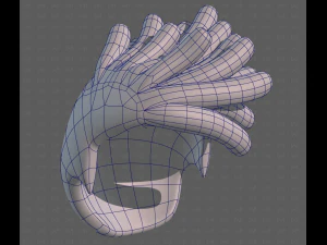 Base Hair for Boy V62 3D Model