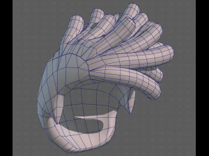 Base Hair for Boy V62 3D Model
