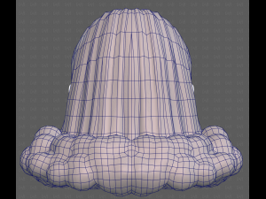 Base Hair for girl V62 3D-Modell