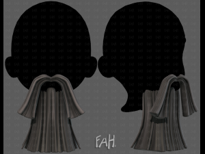 Beard V62 3D 모델