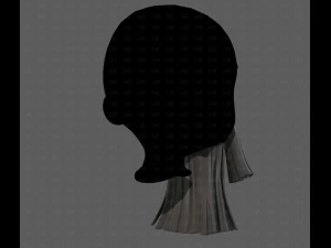 Beard V62 3D Model