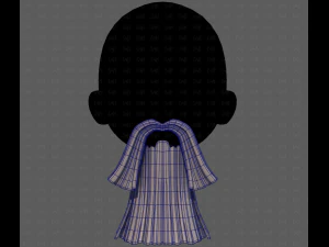 Beard V62 3D Model