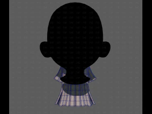 Beard V62 3D Model