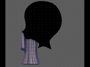 Beard V62 3D Model