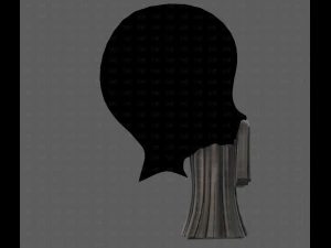 Beard V62 3D Model