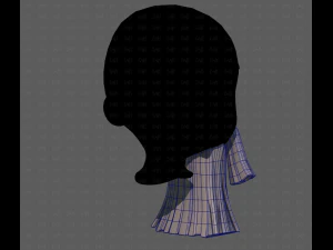 Beard V62 3D Model