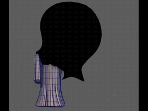 Beard V62 3D Model