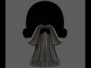 Beard V62 Model 3D