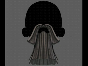 Beard V62 3D Model