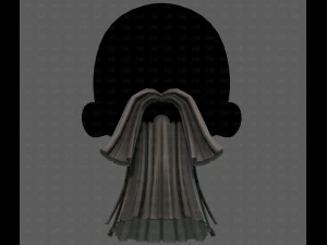 Beard V62 3D Model