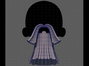 Beard V62 3D Model