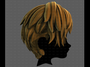 3D Hair style for boy V122 3D मॉडल