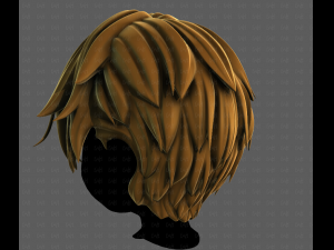 3D Hair style for boy V122 3D मॉडल