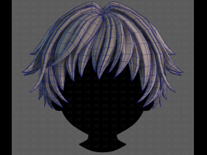 3D Hair style for boy V122 3D मॉडल