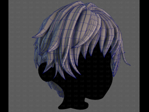 3D Hair style for boy V122 3D मॉडल