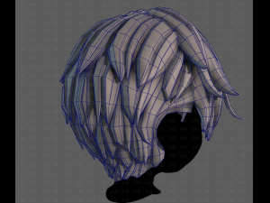 3D Hair style for boy V122 3D मॉडल
