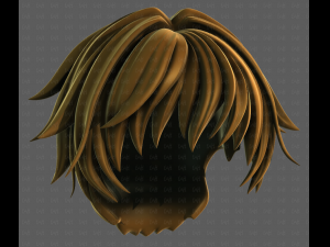 3D Hair style for boy V122 3D मॉडल