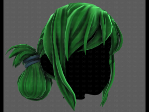 3D Hair style for girl V122 3D 모델