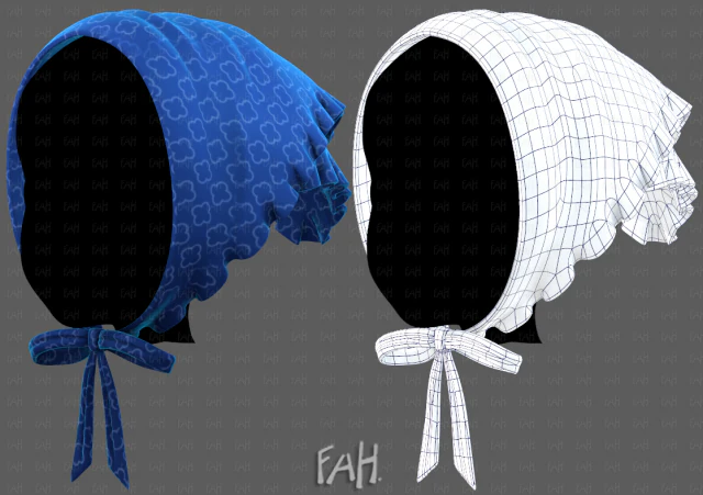 Cap V78 3D Model .c4d .max .obj .3ds .fbx .stl .blend 